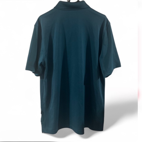 Men’s Greg Norman Collection Teal Golf Polo Shirt Size Small - Picture 3 of 5